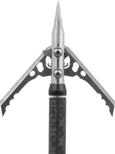 RAGE BROADHEAD HYPODERMIC – TRYPAN NO-COLLAR 100GR 2″ 3PK