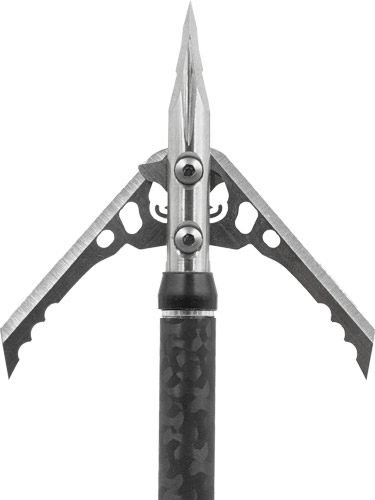 RAGE BROADHEAD HYPODERMIC – TRYPAN NO-COLLAR 100GR 2″ 3PK
