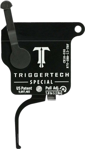 TRIGGERTECH REM 700 SNGL STAGE – BLACK SPECIAL FLAT
