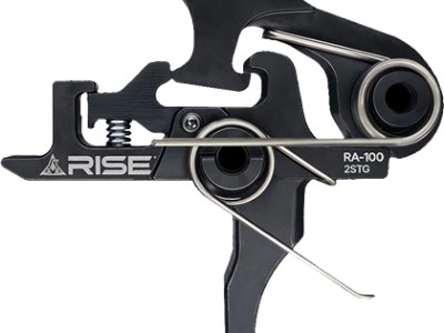 RISE TRIGGER RA-100 AR-15 – 2-STAGE CURVED BLACK