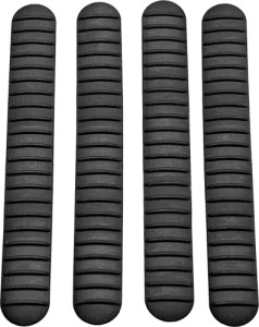B5 SYSTEMS RAIL COVER M-LOK – BLACK 3 SECTION 4-PACK