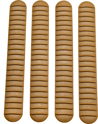 B5 SYSTEMS RAIL COVER M-LOK – COYOTE BROWN 3 SECTION 4-PACK