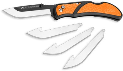 OUTDOOR EDGE 3″ RAZOR LITE – EDC FOLDER ORANGE W/4 BLADES