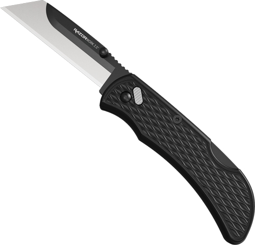 OUTDOOR EDGE RAZOR-WORK 2.5″ – BLACK W/2 UTILITY BLADES