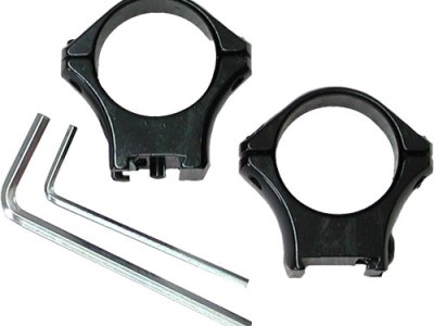 SAKO RING MOUNTS TRG-S – OPTILOCK 30MM TUBE X-LOW BLACK