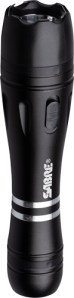 SABRE STUN GUN FLASHLIGHT – W/HOLSTER 2.517uC BLACK
