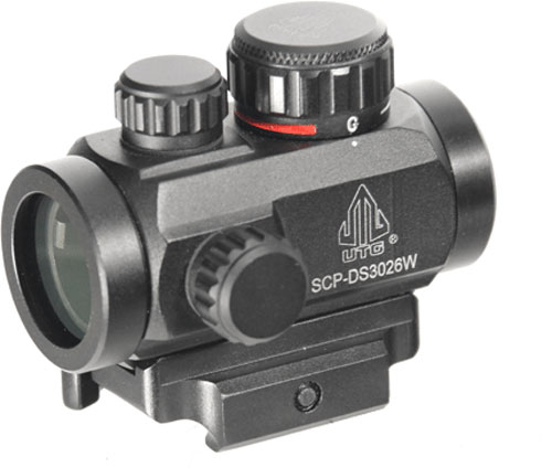UTG RED MICRO DOT 4.0 MOA 2.6″ – 30MM W/INTEGRAL QD MOUNT