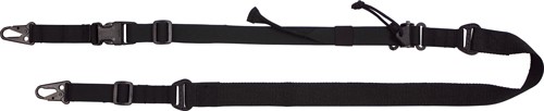 US TACTICAL D2: 2 POINT RAPID – FIT SLING ADJ 40-57″ BLK