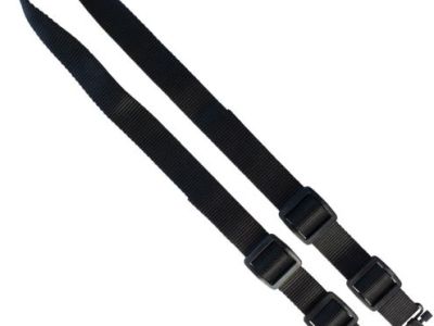 US TACTICAL D6: HUNTING SLING – 2-POINT SLING 1.25″ BLACK