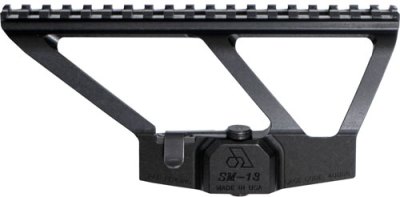 ARSENAL SCOPE MOUNT SM-13 – 7.625″ PICATINNY RAIL BLACK