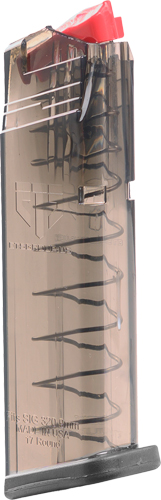 ETS MAGAZINE SIG P320 9MM 17RD – EXTENDED CARBON SMOKE