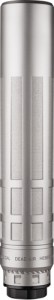 DEAD AIR SILENCERS NOMAX-33 – 33 CAL W/ XEMAX ADAPTER SILVER