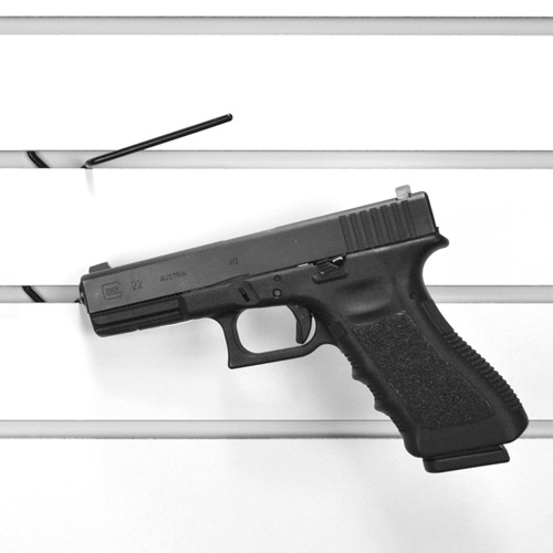 GSS SLATWALL SNIPER RIGHT HAND – PULL PISTOL DISPLAY 10-PACK