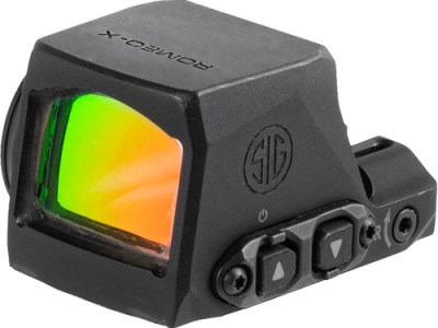 SIG OPEN REFLEX SIGHT ROMEOX – COMPACT 3MOA GREEN DOT BLACK