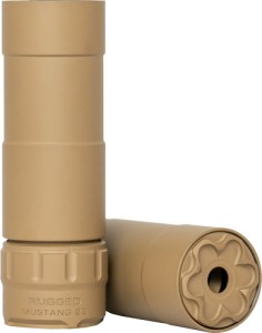 RUGGED SUPPRESSORS MUSTANG 22 – KEYED BAFFLES CERAKOTE FDE