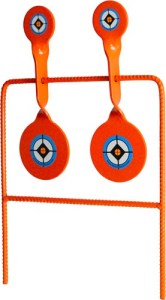 DO-ALL STEEL TARGET REACTIVE – .22 DOUBLE SPINNER REBAR
