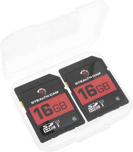 STEALTH CAM SDHC MEMORY CARD – 16GB 2PK SUPER SPEED CLASS 10