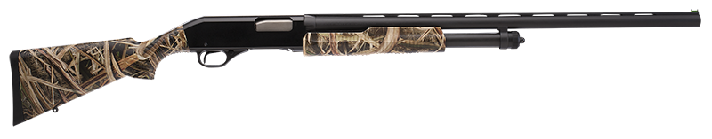 SAVAGE ARMS 320 FLD CMPT 12/26 BL/CAMO 3″