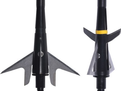 SWHACKER BROADHEAD HYBRID – 4-BLADE 100GR 1.75″ CUT BLEEDR