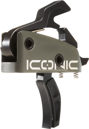 RISE TRIGGER ICONIC GREEN – 2-STAGE 1.25/1.75 AR-15 W/PIN