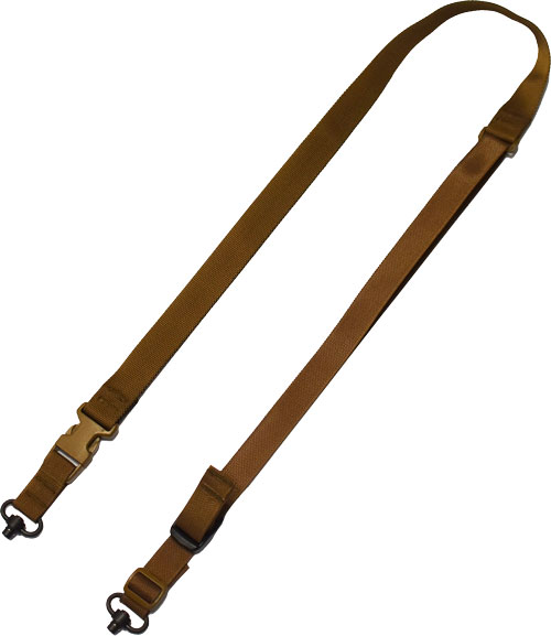 TAC SHIELD SLING TACTICAL – 2-POINT QD W/FAST ADJ COYOTE