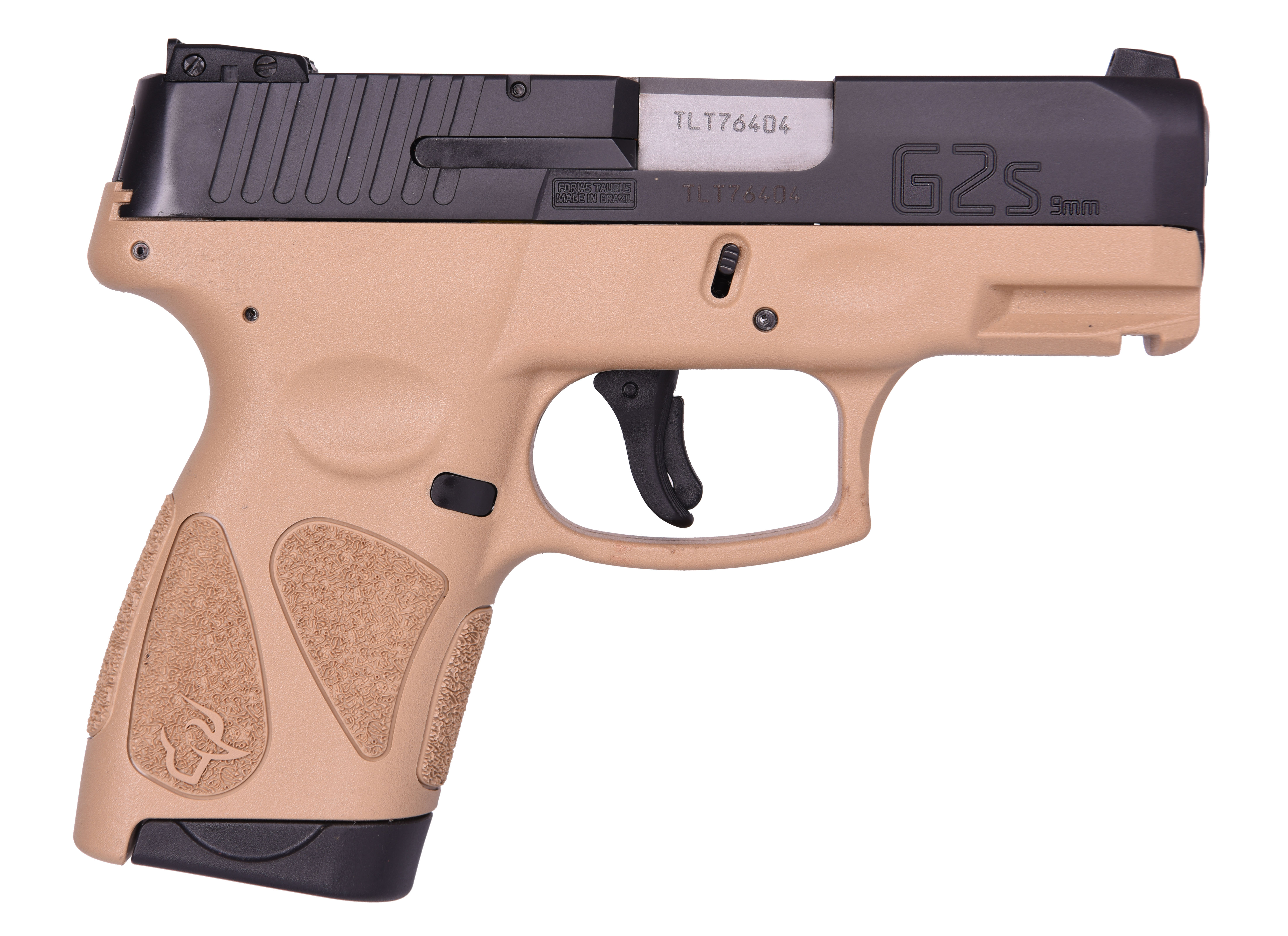 TAURUS G2S 9MM BLK/FDE 3.2″ 7+1     #