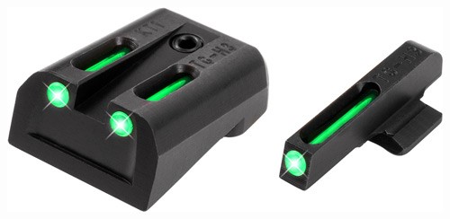TRUGLO SIGHT SET KIMBER PISTOL – TRITIUM/FIBER OPTIC GREEN