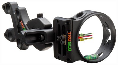 TRUGLO BOW SIGHT STORM 3-PIN – .019 DIA BLACK