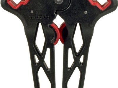 TRUGLO MINI BOW STAND BOW-JACK – 5.8″ BLACK/RED