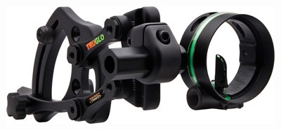TRUGLO BOW SIGHT RANGE ROVER – 1-PIN .019 DIA BLACK