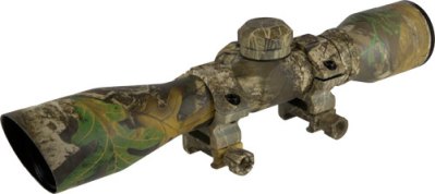 TRUGLO CROSSBOW SCOPE 4X32 – CAMO WITH RINGS
