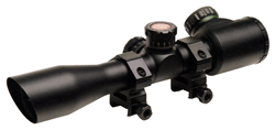 TRUGLO TRU-BRITE 4X32MM SCOPE – ILLUMINATED R/G MIL-DOT BLACK