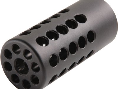 TACSOL COMPENSATOR .900″ 22LR – 1/2X28 TPI MATTE BLACK