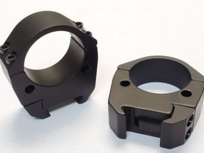 TALLEY RINGS HIGH 35MM MODERN – SPORTING RIFLE BLACK