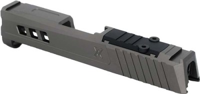 TRUE PRECISION SIG P365 SLIDE – W/RMS CUT & PLATE STEALTH GREY