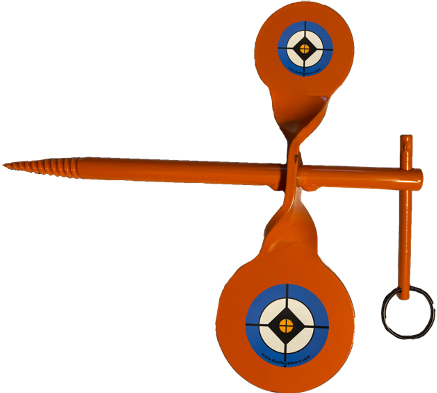 DO-ALL STEEL TARGET DOUBLE – TREE SPINNER .22