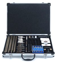 DAC DLX UNIVERSAL CLEANING KIT – W/ALUMINUM CASE 61 PCS.