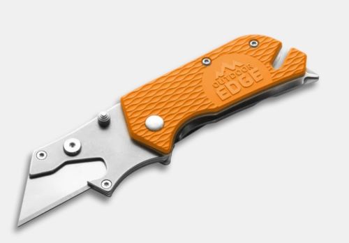 OUTDOOR EDGE UTILIPRO FOLDING – UTILITY KNIFE AND TOOL ORANGE