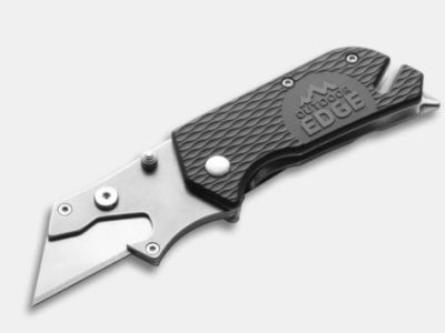OUTDOOR EDGE UTILIPRO FOLDING – UTILITY KNIFE AND TOOL BLACK