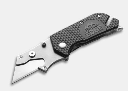 OUTDOOR EDGE UTILIPRO FOLDING – UTILITY KNIFE AND TOOL BLACK