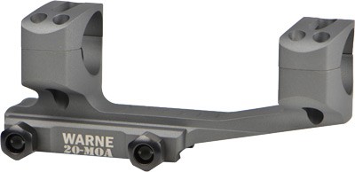 WARNE X-SKEL MOUNT 1″ 20MOA – PICATINNY TACTICAL GRAY