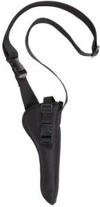 BULLDOG BANDOLIER HOLSTER RH – NYLON BLACK 5-6.5″ BBL KLN