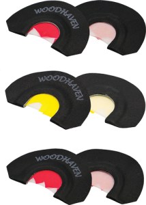 WOODHAVEN CUSTOM CALLS PURE – TURKEY 3-PACK MOUTH CALLS