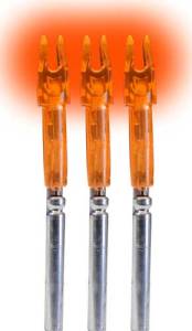 LUMENOK LIGHTED NOCK – X-SERIES HD ORANGE 3PK