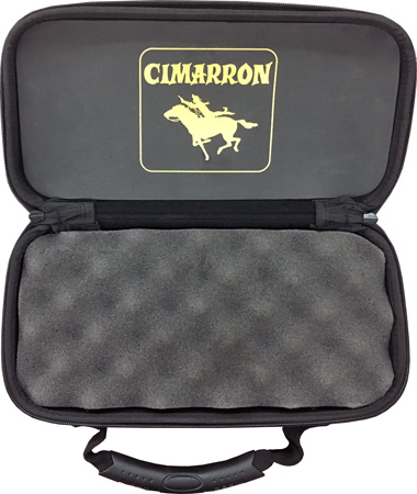 CIMARRON REVOLVER CASE SMALL – 3.5″ TO 5.5″ BARREL BLACK