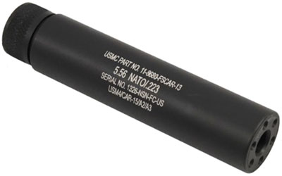 GUNTEC AR15 SLIP OVER FAKE – SUPPRESSOR BLACK