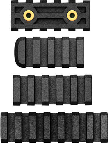 AB ARMS RAIL COMBO PACK LTF – 7/5/4 SLOT RAILS BLACK