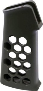 GUNTEC AIRLITE SKELETONIZED – PISTOL GRIP HONEYCOMB BLK