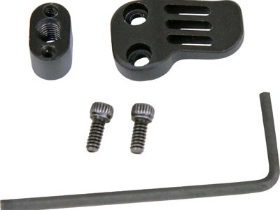 GUNTEC AR EXTENDED MAG CATCH – PADDLE RELEASE BLACK