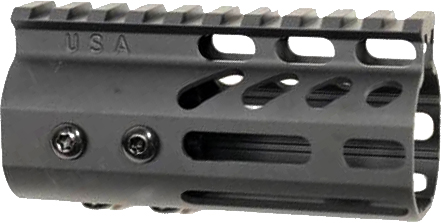 GUNTEC ULTRA LIGHT HANDGUARD – 4″ M-LOK BLACK